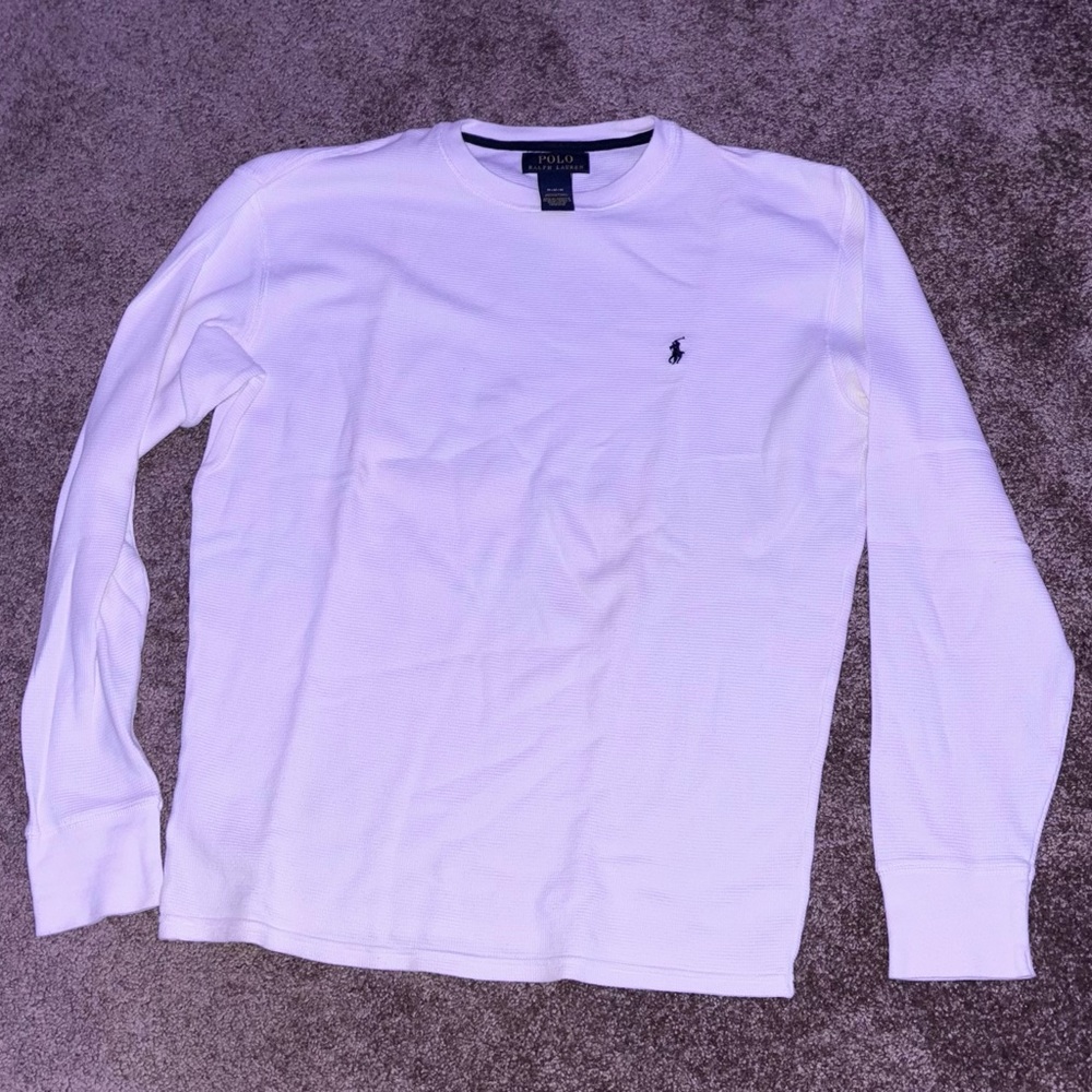 Men’s Polo Ralph Lauren Knit Long Sleeve T Shirt - medium
